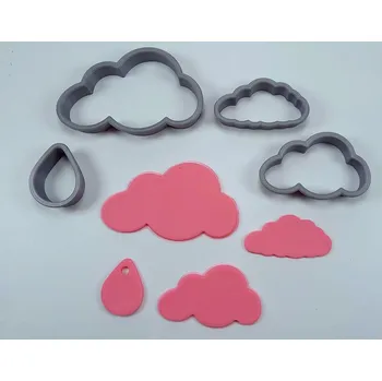 Vykrajovátko Sada vykrajovadel MRAKY 954 (4 kusy v sadě)