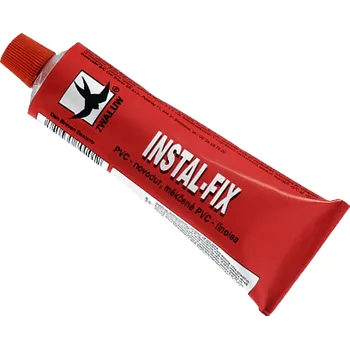 Průmyslové lepidlo Ostatní Den Braven Instal Fix - 130 ml transparentní, lepidlo na PVC, tuba
