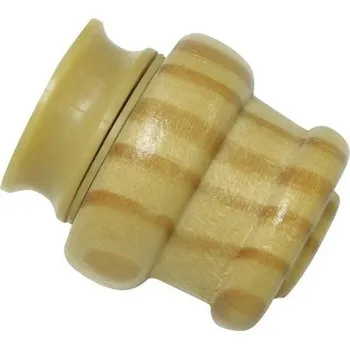 Velikonoční dekorace GARD.Dřev.úchyt k vitr.tyč.11mmborovice/přír.