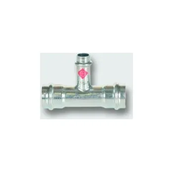 Fitinka FRABOPRESS C-STEEL Uhlíková ocel T-kus red. 108 x 35 x 108