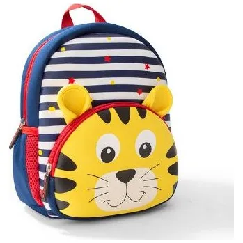 Dětský batoh Dětský předškolní 3D batoh - zvířátka a proužky Varianta: Tygr