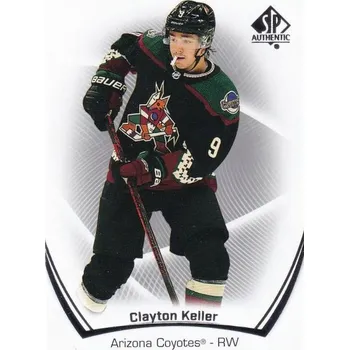 Sběratelská karetní hra řadová karta CLAYTON KELLER 21-22 SP Authentic číslo 15