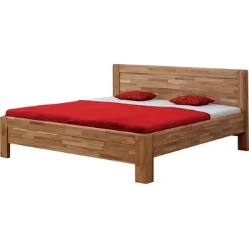 Postel BMB Postel ADRIANA Family Materiál: Dub průběžný, Povrchová úprava: oblé rohy, Specifikace: 160x200