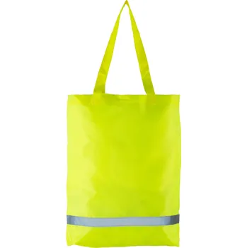 Reflexní nákupní taška - žlutá