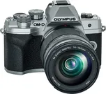 Digitální fotoaparát Olympus E-M10 Mark IV 1415-2 kit silver/black V207130SE040
