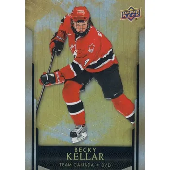 Sběratelská karetní hra řadová karta BECKY KELLAR 22-23 Tim Hortons Legends číslo 81