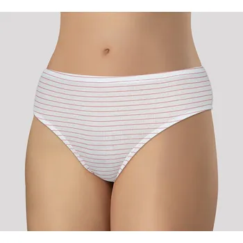 Dámské spodní prádlo Dámské kalhotky Andrie PS2865 Barva: Bílá Pruh, Velikost: XL