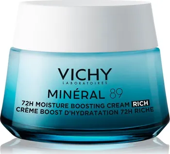 Pleťový krém Vichy Minéral 89 72H Moisture Boosting Cream Rich bohatý hydratační krém 50 ml
