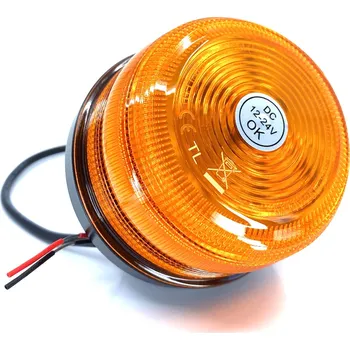 Maják LED výstražné světlo šroubovací, 25W, 12/24V, R10 R65 [ALR0076]