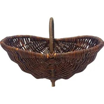 Proutěný koš Baňatý LKZ 39 cm (Proutěný koš Baňatý LKZ 39 cm – oválný proutěný koš na zeleninu, ovoce i polínka)