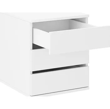 Zásuvkový kontejner Kontejner do skříně ELENA | 38,6 cm | bílá