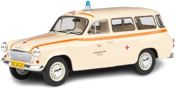 autíčko Abrex Škoda 1202 (1964) Sanitka ZS Praha 134 1:43