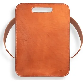 Eggo McLennan kožený batoh Oranžová