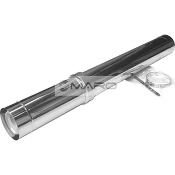 Kouřovod Brilon Serio Koncovka střešní pro fasádní systém odkouření, nerez 60/100 mm, 52106317