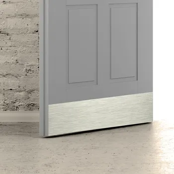 MP - Okopový plech na dveře 100 mm, 100 mm, 900 mm F9 - Nerez elox