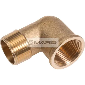 Instalatérský materiál Koleno mosazné č.92 90° FM 1/4", T0085