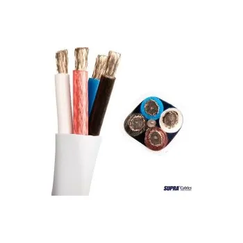 Příslušenství ke zvukové technice Repro kabel:Supra Quadrax 4x2.0 / Běžný metr