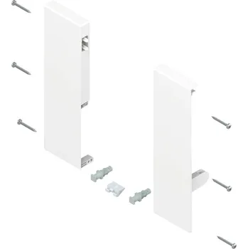 Nábytek BLUM Čelní kování pro vnitřní zásuvku Antaro bílá, varianta výšek Čelní kování - výška: "D"