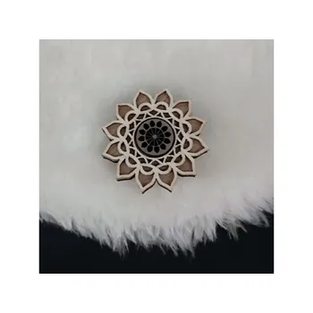 Amadea 38178-00 dřevěná brož mandala…