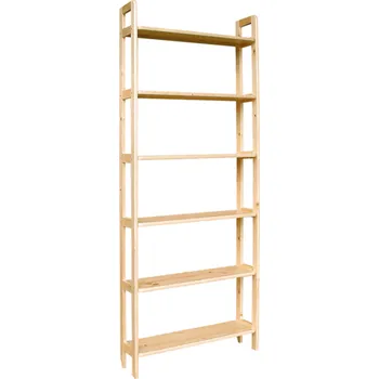 regál dřevěný regál z masivního dřeva borovice Regál 1 hloubka 23 cm jandr