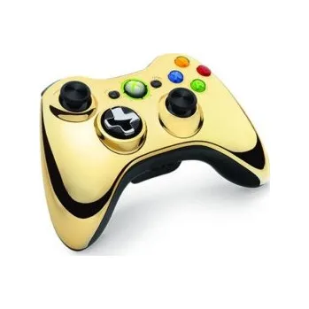 Herní ovladač Microsoft Xbox 360 Wireless Controller - ZLATÝ