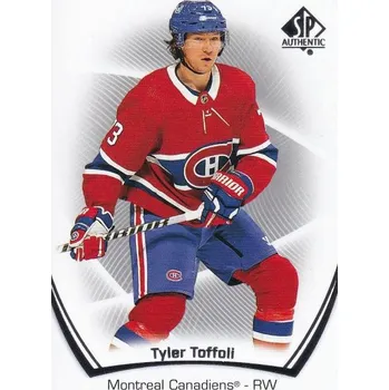 Sběratelská karetní hra řadová karta TYLER TOFFOLI 21-22 SP Authentic číslo 21