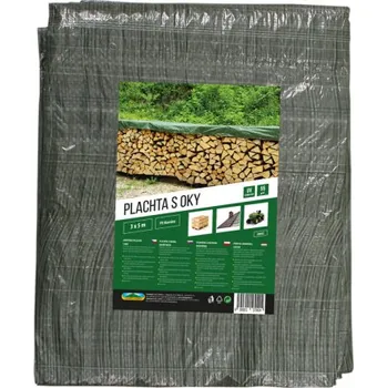 Krycí plachta Nohel Garden Plachta kašírovaná zelená 3x5m 55g