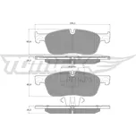 Sada brzdových destiček, kotoučová brzda TOMEX Brakes TX 18-15