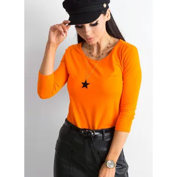 Dámská halenka 4690 oranžová - FPrice oranžová XS