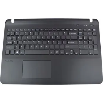 Šasi notebooku Palmrest Kryt šasi horní SONY SVF1521T2EB / černý