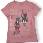 Kugo Dívčí trička s krátkým rukávem ZORA Barva: Růžová, Velikost: 158