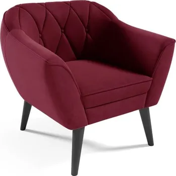 Křeslo Křeslo Victoria - Velutto 32 Barva nožiček: Černá