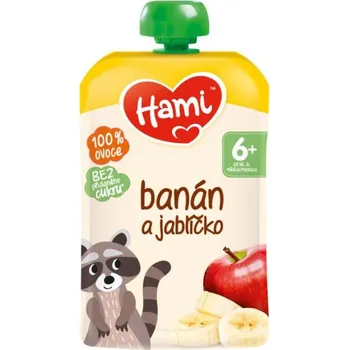Hami kapsička banán a jablíčko 100g 6ks