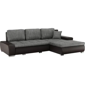 Sedací souprava Tempo Kondela Gisoilp (hnědá + hnědošedá)