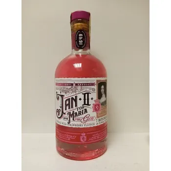 Gin Jan II. for Maria pink wild strawberry 7 Botanicals 37,5% 0,7 l