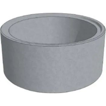 revizní šachta CS-BETON Skruž šachtová se stupadly DN 1000 výška 1000 mm tl. 90 mm