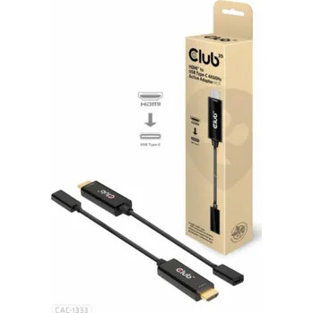 Video kabel CLUB 3D CAC-1333 HDMI to USB Type-C 4K60Hz Active Adapter M/F