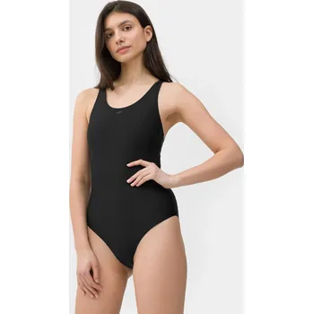 Dámské plavky 4F 4FSS23USWSF023 DEEP BLACK Dámské plavky US S