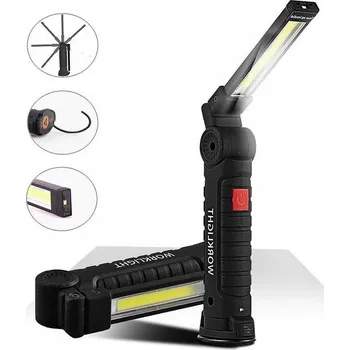 Svítilna LED21 LED svítilna pracovní /campingová 100/200lm vyklápěcí, nabíjecí