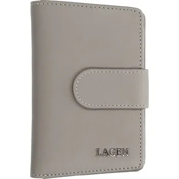Peněženka Lagen dámská peněženka kožená 50313 - světle šedá - CHATEAU GREY