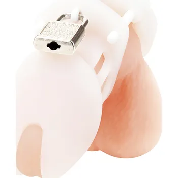 Pás cudnosti Blueline Silicone Chastity Cage