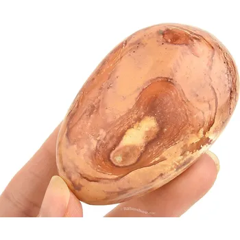 Přírodní kámen Hladký kámen jaspis pestrý 93g