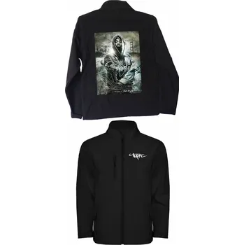 Pánská softshellová bunda Makaveli Bunda Tupac Gangsta Barva: černá, Velikost: 14let