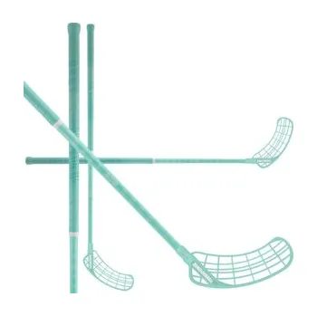Florbal Zone floorball DREAM AIR SL 28 all ice mint Florbalová hůl zelená, Pravá (pravá ruka dole), 100cm (=110cm)