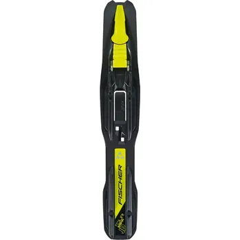 Cyklistické kalhoty Dětské vázání na běžky Fischer Tour Step-In JR IFP Black/Yellow