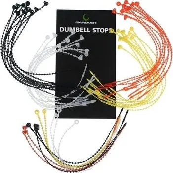 Gardner zarážky Dumbel Stops Transparentní