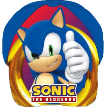 Kšiltovka Kšiltovka Ježek Sonic modrá vel. 52