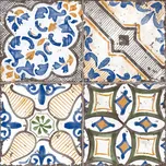 Novabell Materia Decoro Vietri Mix 30x30 dekor set 4ks