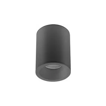 GTV Stropní svítidlo SENSA AQUA, hliník, 85x115, IP54, max. 50 W, kruhové černé