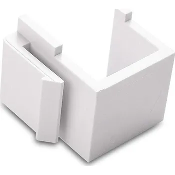 Rozvaděč OEM Záslepka do modulárního patch panelu, bílá - 10ks LX-8203I-10/WH